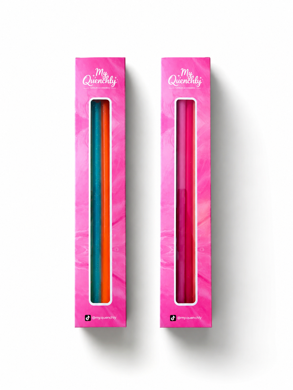 Bold Colour Straw Set (6 Pack)